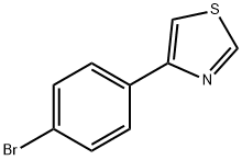 4-(4-Bromophenyl)thiazole Struktur