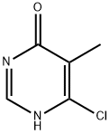 4(1H)-Pyrimidinone, 6-chloro-5-methyl- (9CI) Struktur