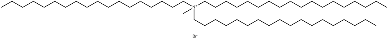 Methyltrioctadecylammonium bromide Struktur