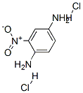 2-nitrobenzene-1,4-diamine dihydrochloride  Struktur