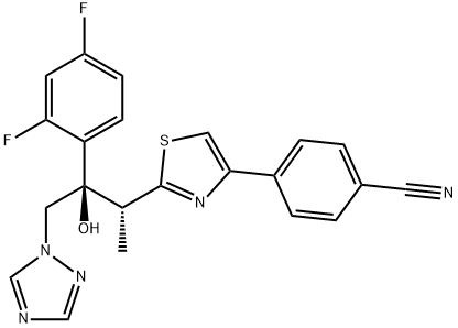 Ravuconazole Struktur