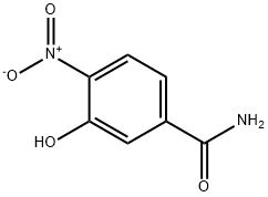 3-Hydroxy-4-nitrobenzamide Struktur