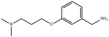 3-[3-(Dimethylamino)propoxy]benzylamine Struktur