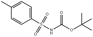 N-(TERT-BUTOXYCARBONYL)-P-TOLUENESULFONAMIDE Structure