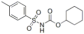 N-Tosylcarbamic acid cyclohexyl ester Struktur