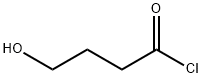 Butanoyl chloride, 4-hydroxy- Struktur