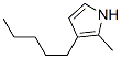 2-methyl-3-amylpyrrole Struktur