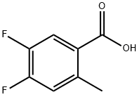 4,5-DIFLUORO-2-METHYLBENZOIC ACID Structure