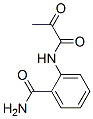 2-Pyruvoylaminobenzamide Struktur