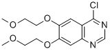 4-Chloro-6,7-bis(2-methoxyethoxy)quinazoline Structure