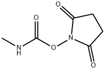 N-Succinimidyl-N-methylcarbamate Structure