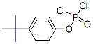 Dichloridophosphoric acid 4-tert-butylphenyl ester Struktur