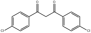 1,3-Bis(4-chlorophenyl)propane-1,3-dione Struktur