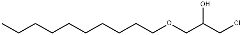 1-Chloro-3-(decyloxy)-2-propanol Struktur