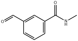 Benzamide, 3-formyl-N-methyl- (9CI) Struktur