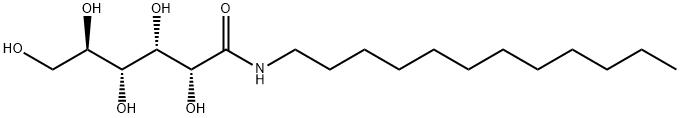 N-dodecyl-D-gluconamide Struktur