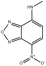 4-(Methylamino)-7-nitro-2,1,3-benzoxadiazole Struktur