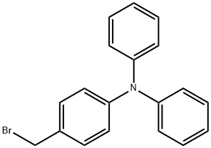 4-(broMoMethyl)-N,N-diphenylaniline Struktur