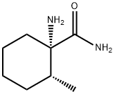 Cyclohexanecarboxamide, 1-amino-2-methyl-, (1S-cis)- (9CI) Struktur