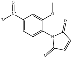 1-(2-METHOXY-4-NITRO-PHENYL)-PYRROLE-2,5-DIONE Struktur