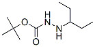 Hydrazinecarboxylic acid, 2-(1-ethylpropyl)-, 1,1-dimethylethyl ester (9CI) Struktur