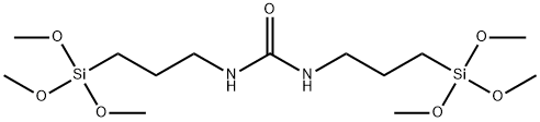 N,N-bis(3-Trimethoxysilylpropyl)urea Struktur