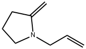 Pyrrolidine, 2-methylene-1-(2-propenyl)- (9CI) Struktur