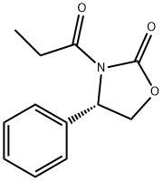 (S)-4-PHENYL-3-PROPIONYL-2-OXAZOLIDINONE Struktur