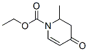 1(2H)-Pyridinecarboxylic  acid,  3,4-dihydro-2-methyl-4-oxo-,  ethyl  ester Struktur