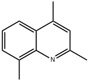 2,4,8-TRIMETHYLQUINOLINE Struktur