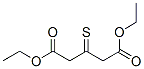 3-Thioxoglutaric acid diethyl ester Struktur