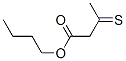 3-Thioxobutyric acid butyl ester Struktur