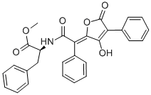 RHIZOCARPIC ACID Struktur