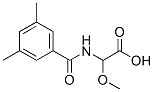 Acetic  acid,  [(3,5-dimethylbenzoyl)amino]methoxy-  (9CI) Struktur