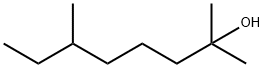 TETRAHYDROMYRCENOL Struktur