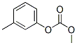 Carbonic acid methyl 3-methylphenyl ester Struktur