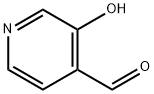 3-Hydroxypyridine-4-carboxaldehyde Struktur