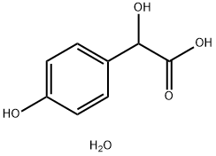 4-HYDROXYMANDELIC ACID MONOHYDRATE Structure