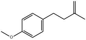 4-(4-METHOXYPHENYL)-2-METHYL-1-BUTENE Struktur