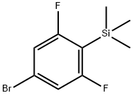 (4-broMo-2,6-difluorophenyl)triMethylsilane Struktur