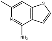 Thieno[3,2-c]pyridin-4-amine, 6-methyl- (9CI) Struktur