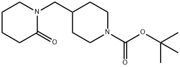 1-Boc-4-(2-oxo-piperidin-1-ylMethyl)piperidine Struktur