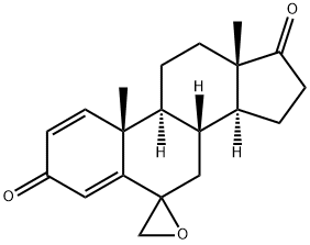 (8R,9S,10R,13S,14S)-10,13-Dimethylspiro[7,8,9,11,12,13,15,16-octahydro-6H-cyclopenta[a]phenanthrene-6,2'-oxirane]-3,17(10H,14H)-dione Struktur