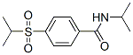 N-Isopropyl-p-(isopropylsulfonyl)benzamide Struktur