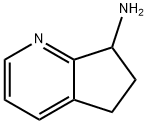 5H-CYCLOPENTA[B]PYRIDIN-7-AMINE, 6,7-DIHYDRO- Struktur