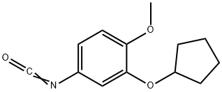 3-(CYCLOPENTYLOXY)-4-METHOXYPHENYL ISOCYANATE price.