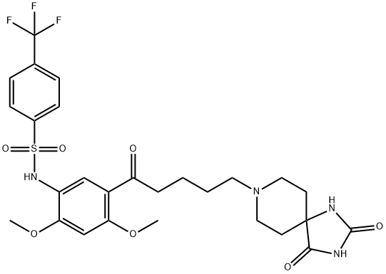 RS 102221 HYDROCHLORIDE Struktur