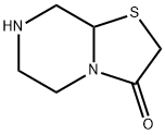 5H-Thiazolo[3,2-a]pyrazin-3(2H)-one,tetrahydro-(9CI) Struktur