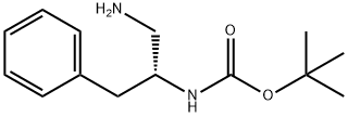 1,1-DIMETHYLETHYL [(1R)-2-AMINO-1-(PHENYLMETHYL)ETHYL]CARBAMATE Struktur