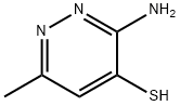 3-amino-4-mercapto-6-methylpyridazine Struktur